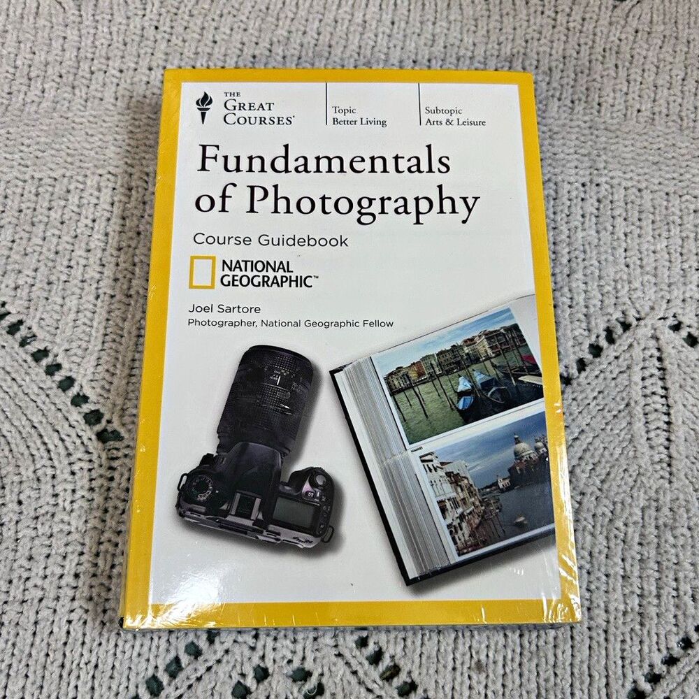 The Great Courses Fundamentals of Photography Course Guidebook DVDs Set Sealed